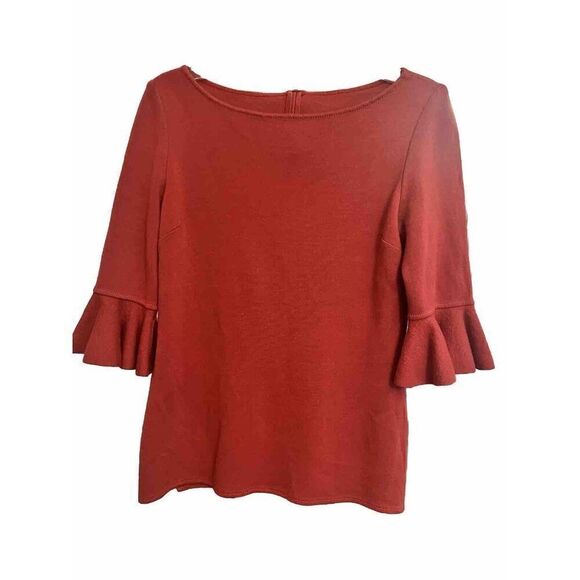 St. John Womens M Wool rayon blend Top Knit.       P - Picture 1 of 9
